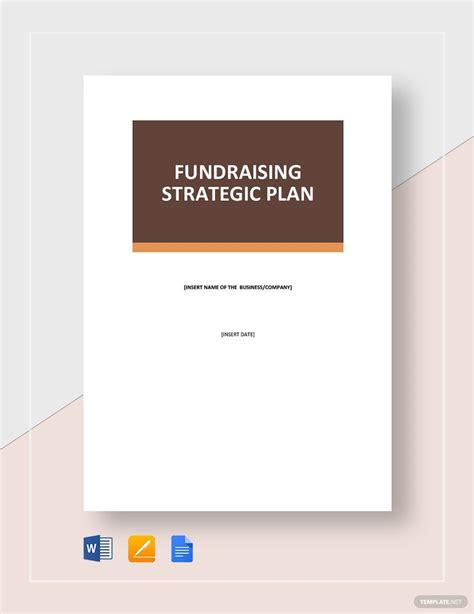 charity fundraising strategy|free fundraising strategy template charity.